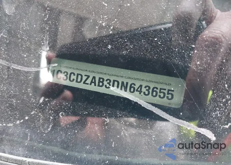 2013 Dodge Avenger Se из США, поврежденный, VIN 1C3CDZAB3DN643655